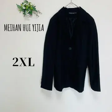 MEIHAN HUI YIJIA (2XL) 테일러드 자켓 긴팔 어깨 패드