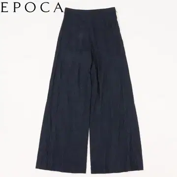 B7020 EPOCA 에포카 린넨 데님풍 와이드 팬츠 40