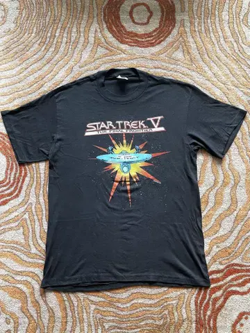 스타 트렉 Star Trek V T셔츠 1989년 미국제 XL