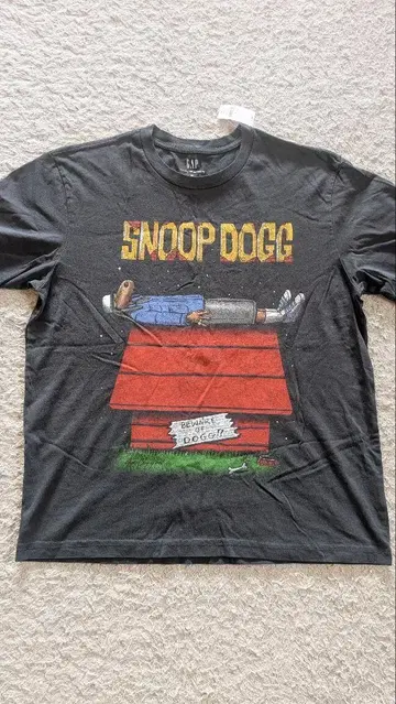 GAP Snoop Dogg 티셔츠 M 사이즈 새상품