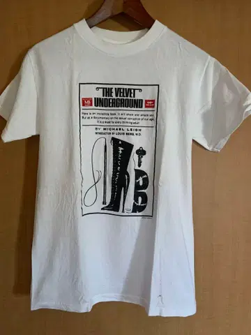 Velvet Underground/밴드 티셔츠/S 사이즈