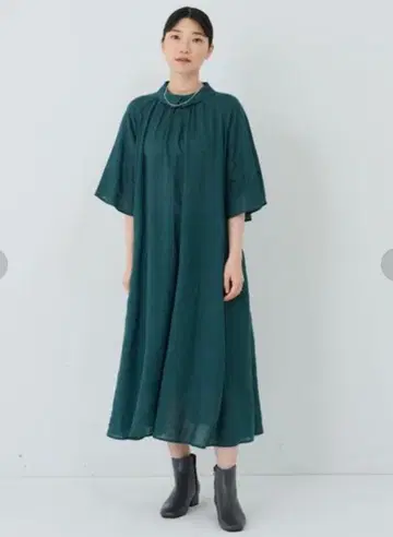 가격 인하 새상품급 ADIEU TRISTESSE 린넨 A라인 원피스