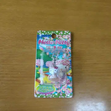 [미개봉] 고토치 키티 이즈 한정 가와즈 벚꽃 지퍼 마스코트