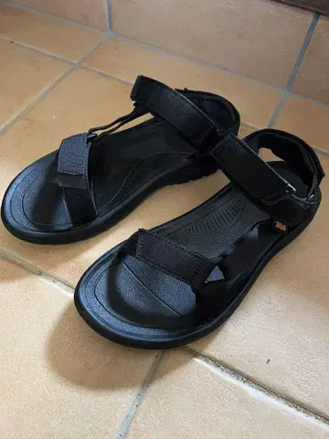 Teva 샌들 블랙 26 스트랩