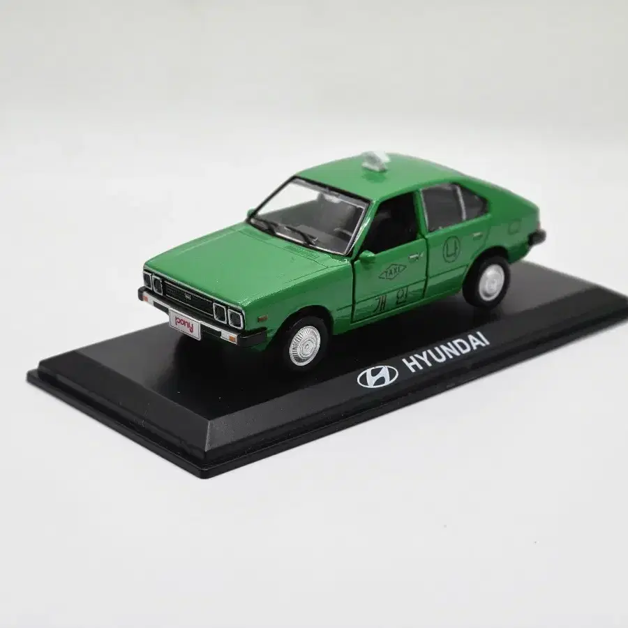 1:38 Hyundai Pony Taxi (New) #국산미니카,#포니2,#자동차모형