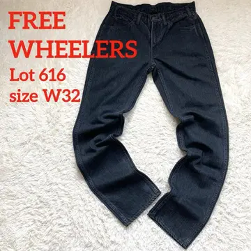 프리휠러스 REEWHEELERS 블랙 데님 Lot 616 W32