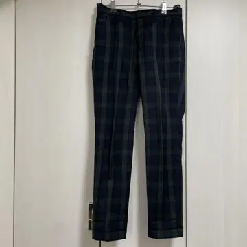 투모로우랜드 MACPHEE 체크 팬츠