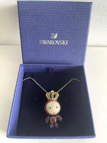 SWAROVSKI 스와로브스키 롱 목걸이 프린세스 Erika