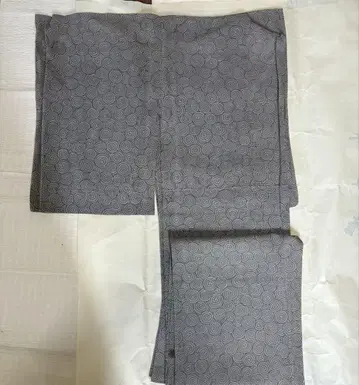 명주 기모노 기장 150.5cm 화장 63cm M 보라색