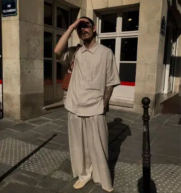 rin onffo 린넨 레이온 셔츠