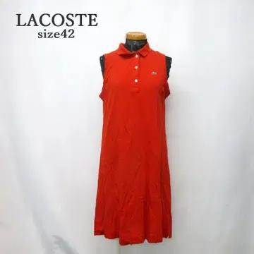 MY0926 LACOSTE 라코스테 원피스 슬리브리스 사이즈 42