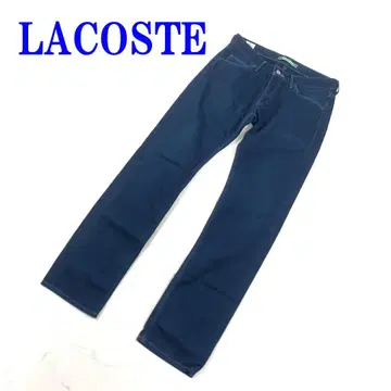 라코스테 데님 청바지 네이비 코튼 100% 82 C3528