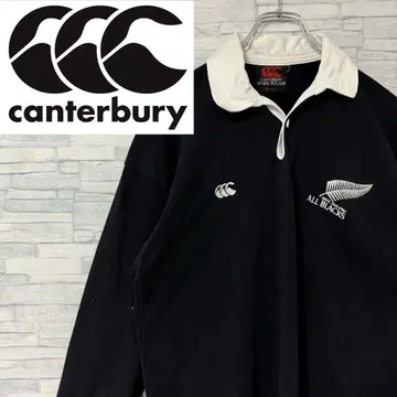 캔터베리 긴팔 피케 셔츠 올블랙스 라거 셔츠 L~XL 상당