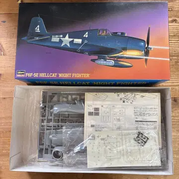 프라모델 미국 해군 야간 전투기 F6F-5E 헬캣 '나이트 파이터'