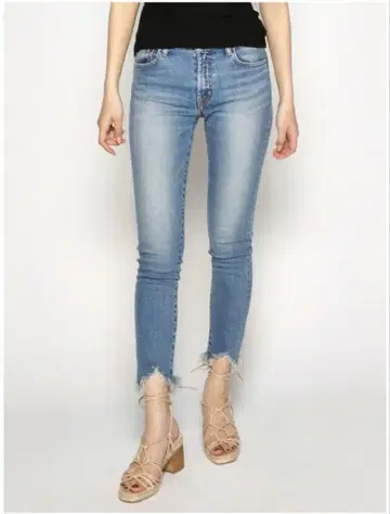 moussy JWfringe 스키니 27인치