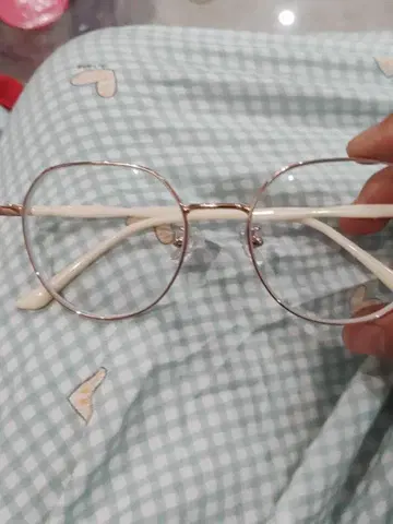 패션 멋내기 안경 로즈 골드