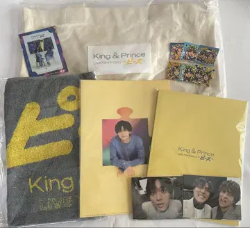 [새상품급] King&Prince LIVE TOUR 피스 굿즈 묶음 판매