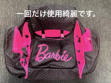 Barbie 대용량 백팩 물방울 패턴