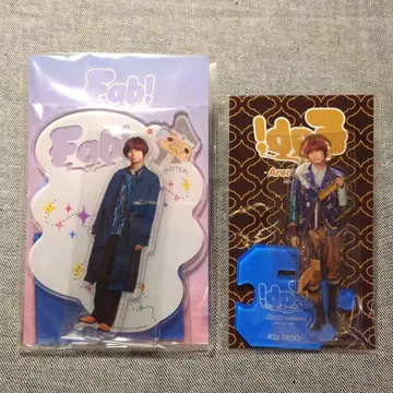 Hey! Say! JUMP 아크릴 스탠드 이노오 케이 Fab 뒷면 Fab