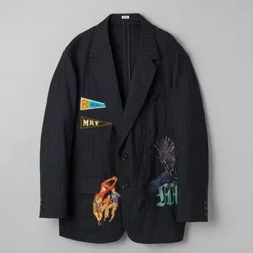 KHOKI 25SS Pinstripes - Pattern Jacket