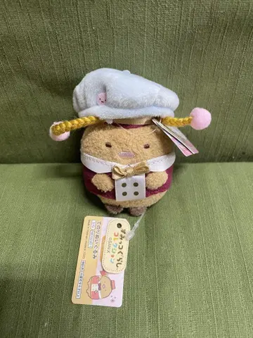 스미코구라시 손바닥 봉제 인형 돈카츠 베레모