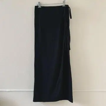 [ SLOBE IENA ] 면마 릴랙스 랩스커트