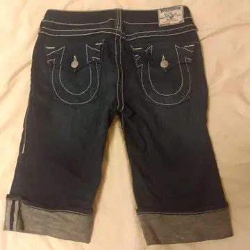 True Religion 다크 데님 숏팬츠 29