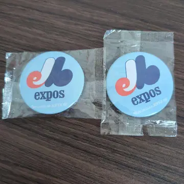 [미개봉] [레어] 몬트리올 엑스포스 캔뱃지 2세트