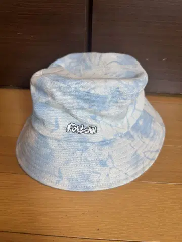 Follow 버킷햇 스카이블루 타이다이