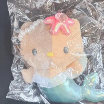 헬로키티 판타지 컬렉션 머메이드 일광화상 그린 마스코트