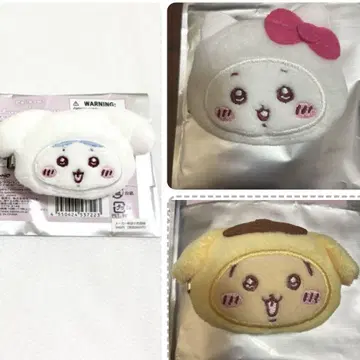 3개 세트! 새상품 산리오 치이카와 (먼작귀) 헤어 클립