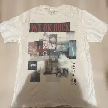 ONE OK ROCK 2018 오케스트라 투어 T셔츠 XL