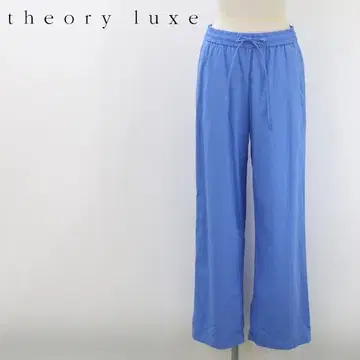B7026 띠어리 럭스 CRISP LINEN 이지 팬츠 36