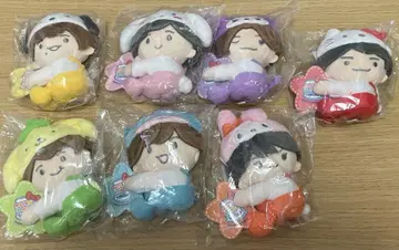 산리오 콜라보 봉제 인형 7체 세트