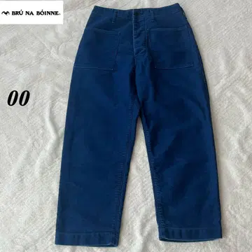 BRU NA BOINNE X-010 치노 팬츠 00 일본제 네이비