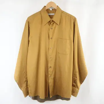 새상품급 90s GEOFFREY BEENE 오버사이즈 새틴 셔츠 L