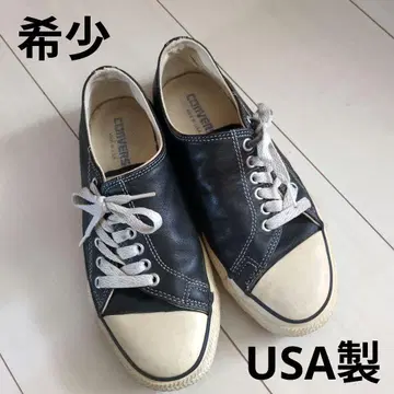 [레어] 90s 컨버스/올스타/비대칭/usa제/가죽