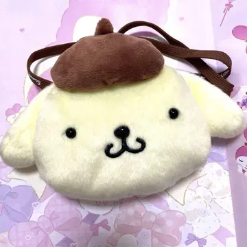 산리오 퓨로랜드 봉제인형 파우치 폼폼푸린 포셰트