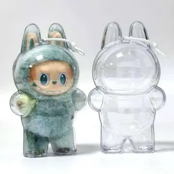 새상품! LABUBU 라부부 아크릴 보호 케이스 2세트 라부부 케이스