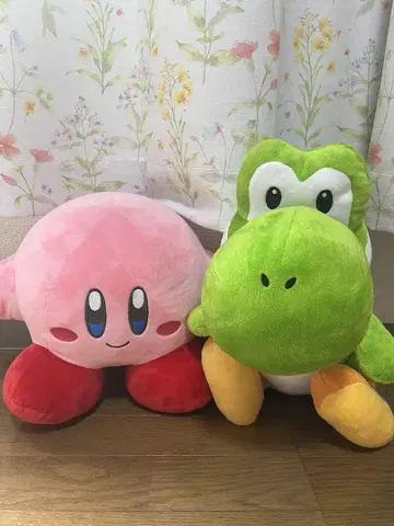 커비 요시 봉제 인형 세트