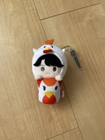 미세스 그린 애플 로손 가라아게쿤 봉제 인형 키체인 오오모리 모토키
