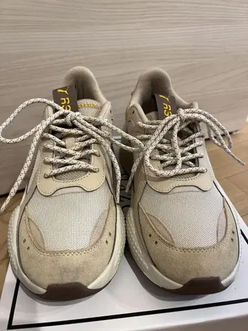emmi puma RS-X 베이지 스니커즈 24.5
