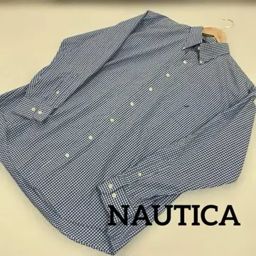 NAUTICA 논아이론 셔츠 버튼 셔츠 빅사이즈 #1469