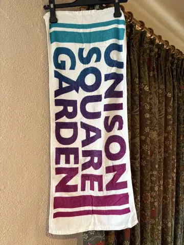 UNISON SQUARE GARDEN 로고 타월
