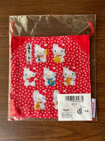 헤이세이 레트로 레어 헬로키티 칠복 키티 고양이 코스터