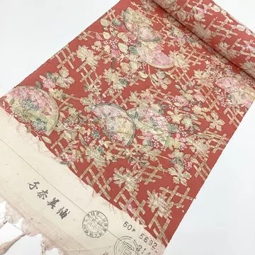 기모노 옷감, 명주, 리메이크 소재, 순수 실크 P265