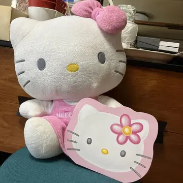 레어 특대형 헬로키티 40cm 큰 봉제 인형