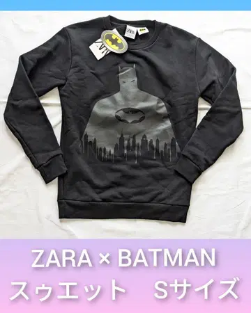 택 포함 자라 ZARA 배트맨 스웨트 셔츠 S 사이즈