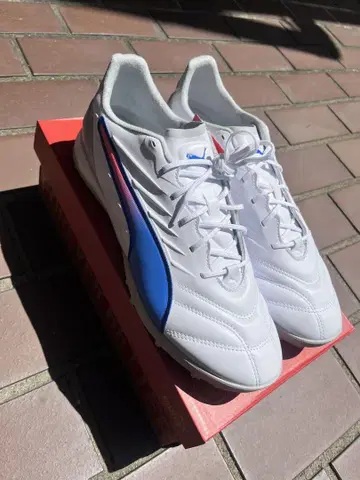 Puma 축구화 화이트/블루