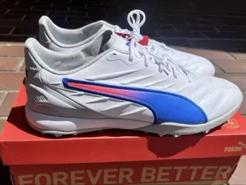 Puma 인조 잔디 풋살화 화이트/블루